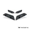 Wings Blanking Caps for Ducati Streetfighter V4 - Black