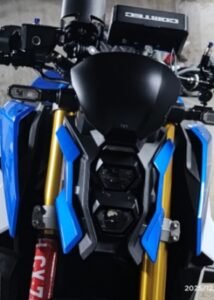 Click to view full screen Flyscreen for SUZUKI GSX-S 950/1000 - Black Matte photo review