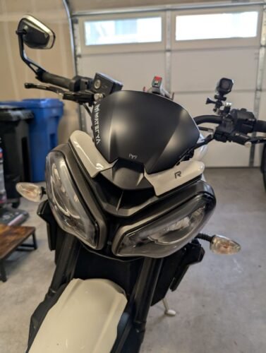 FlyScreen for Triumph Street Triple 765 RS/R photo review